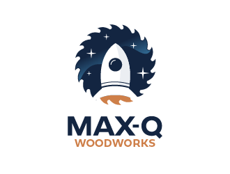 Max-Q Woodworks logo design by Fajar Faqih Ainun Najib
