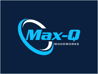 Max-Q Woodworks logo design by Greenlight