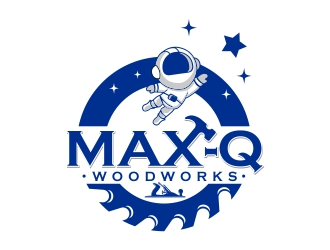 Max-Q Woodworks logo design by rizuki