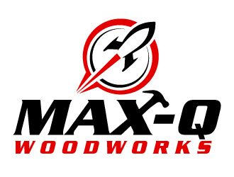 Max-Q Woodworks logo design by AamirKhan