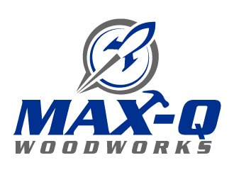 Max-Q Woodworks logo design by AamirKhan