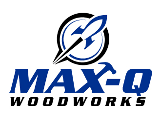 Max-Q Woodworks logo design by AamirKhan