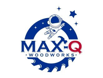 Max-Q Woodworks logo design by rizuki