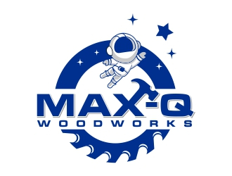 Max-Q Woodworks logo design by rizuki