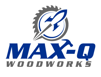 Max-Q Woodworks logo design by AamirKhan