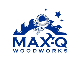 Max-Q Woodworks logo design by rizuki