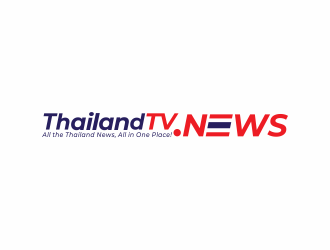ThailandTV.news   Tagline: All the Thailand News, All in One Place! logo design by sargiono nono