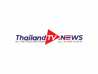 ThailandTV.news   Tagline: All the Thailand News, All in One Place! logo design by sargiono nono