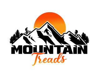 Mountain Treads logo design by samueljho