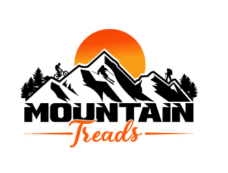 Mountain Treads logo design by samueljho