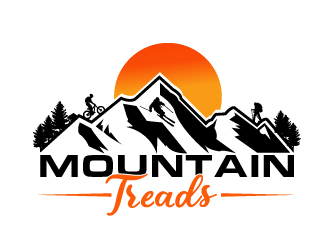 Mountain Treads logo design by samueljho