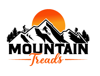 Mountain Treads logo design by samueljho