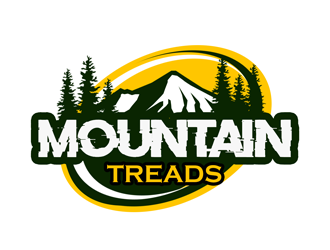 Mountain Treads logo design by kunejo