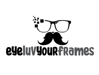 eyeluvyourframes logo design by AamirKhan