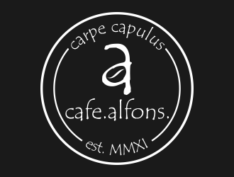 Cafe Alfons logo design by Cekot_Art