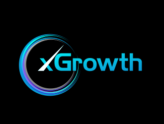 xGrowth logo design by serprimero