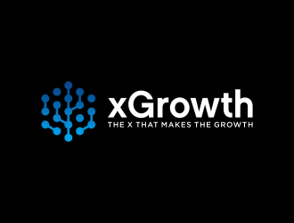xGrowth logo design by mukleyRx