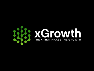 xGrowth logo design by mukleyRx
