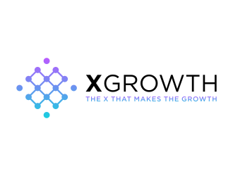 xGrowth logo design by Galfine