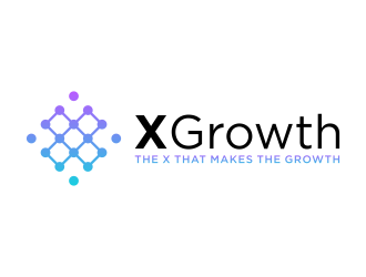 xGrowth logo design by Galfine