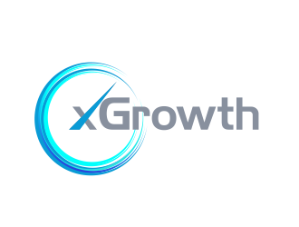 xGrowth logo design by serprimero
