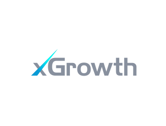 xGrowth logo design by serprimero
