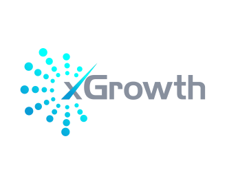 xGrowth logo design by serprimero