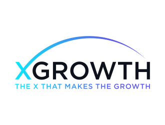 xGrowth logo design by Galfine