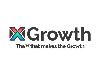 xGrowth logo design by ksantirg
