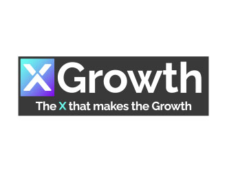 xGrowth logo design by ksantirg