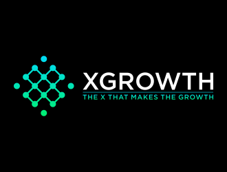 xGrowth logo design by Galfine