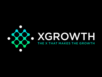 xGrowth logo design by Galfine