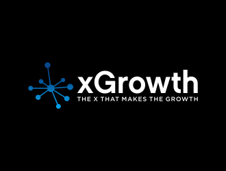 xGrowth logo design by mukleyRx