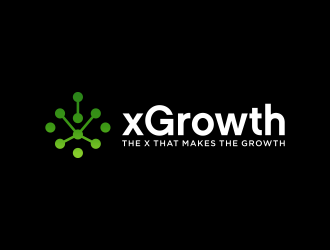 xGrowth logo design by mukleyRx