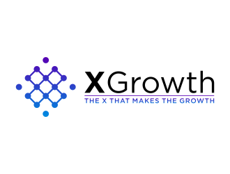 xGrowth logo design by Galfine