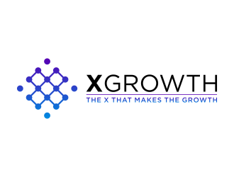xGrowth logo design by Galfine