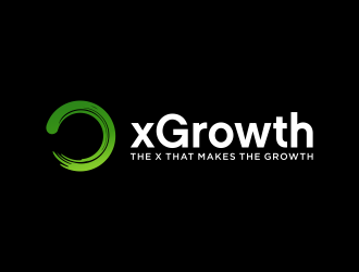 xGrowth logo design by mukleyRx