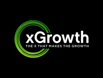 xGrowth logo design by mukleyRx