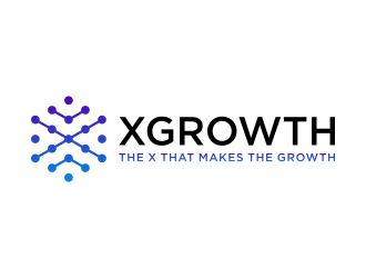 xGrowth logo design by Galfine