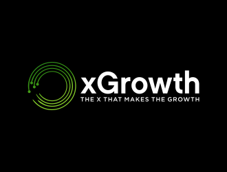 xGrowth logo design by mukleyRx