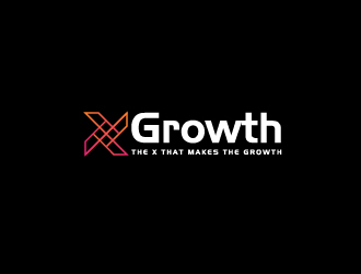 xGrowth logo design by my!dea