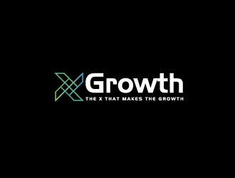 xGrowth logo design by my!dea