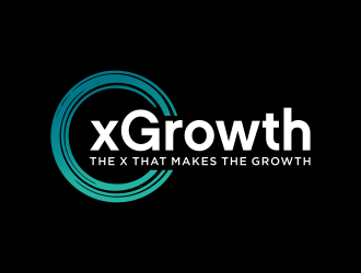xGrowth logo design by mukleyRx