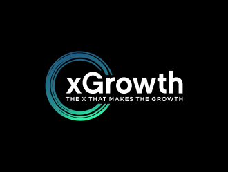 xGrowth logo design by mukleyRx