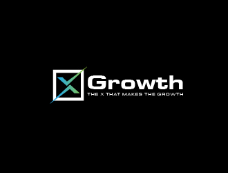 xGrowth logo design by my!dea
