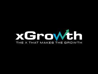 xGrowth logo design by my!dea