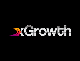 xGrowth logo design by up2date