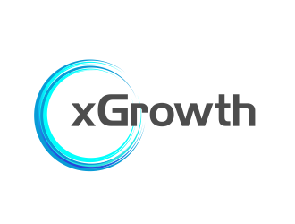 xGrowth logo design by serprimero