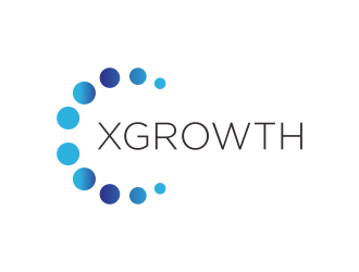 xGrowth logo design by bomie