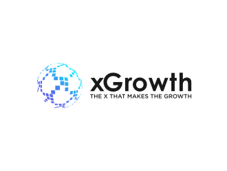 xGrowth logo design by pel4ngi